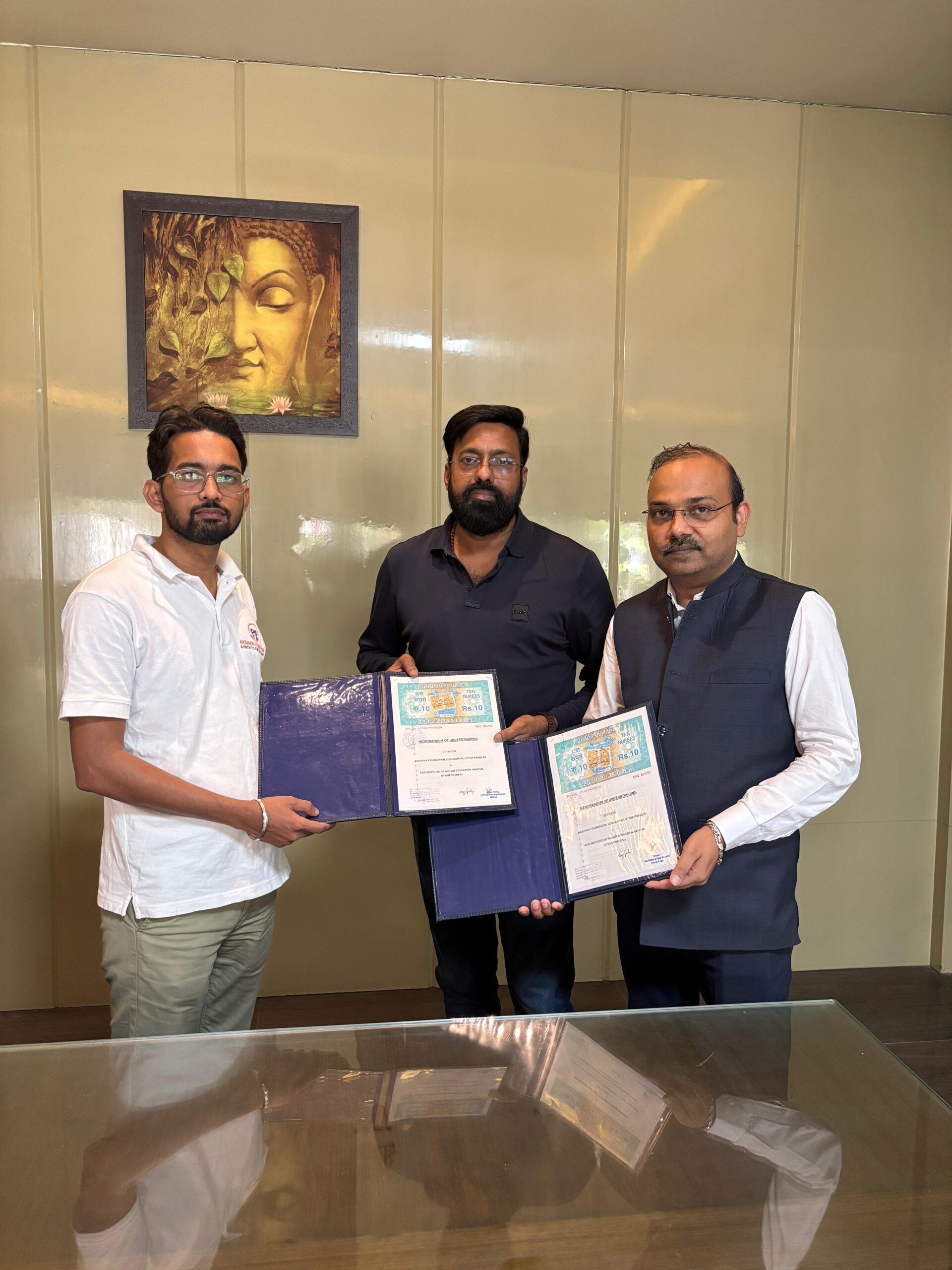 Akshaya Foundation और AIHE के बीच हुआ MOU