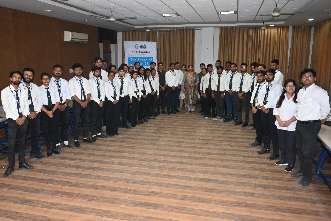 MCA Final-Year Students of Axis Business School Host