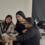 बी.आर्क छात्र कर रहे क्षेत्र विश्लेषण आधारित डिज़ाइन स्टेज-3 कार्य अध्ययन