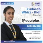 Axis Institute Student Mishi Modi Placed with Equiplus India Exports Pvt. Ltd.