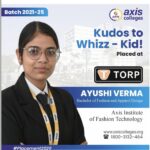 Axis Student Sampada Saxena Embarks on a Bright Fashion Career