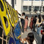 Bachelor of Architecture छात्रों ने थर्माकॉल कटिंग और शीट डिजाइनिंग से