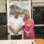 बी.आर्क की छात्रा हाफ़ीज़ कॉन्ट्रैक्टर के सान्निध्य में इंटर्नशिप