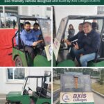 एक्सिस कॉलेजेस के चेयरमैन श्री राज कुशवाहा के विज़न से प्रेरित छात्रों का नवाचार