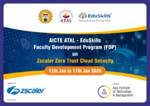 Axis Colleges – Empowering Faculty: AICTE–ATAL–EduSkills