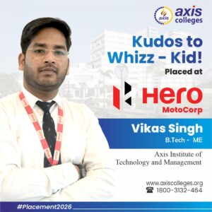 Mechanical Engineering Student Placed at Hero MotoCorp